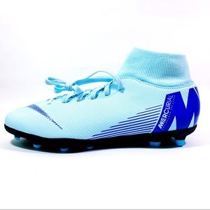 blue nike soccer cleats